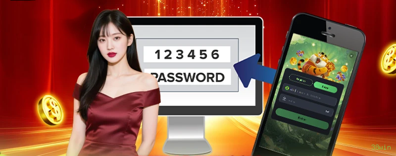 Imagem promocional do login da 38win